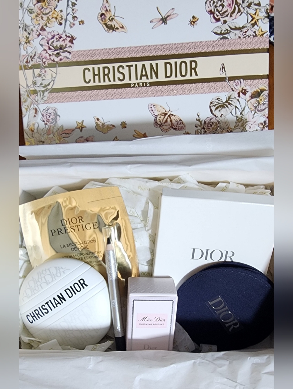 READY FOR GIFTING DIOR BEAUTY BUNDLE IN DIOR BOX